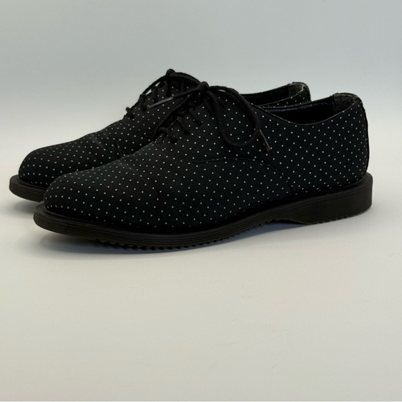 Dr. Martens Briar Polka Dots Lace Up Women’s Loafers Size 7 - Picture 6 of 13